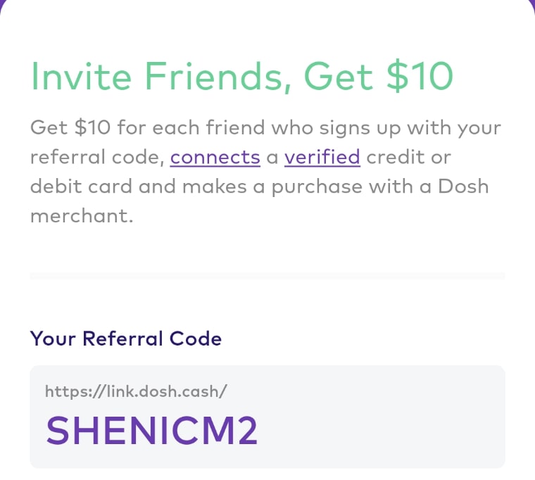 Get $10 With the DOSH APP
